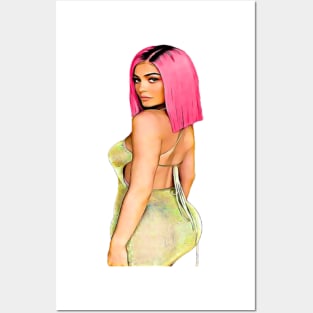 Kylie Jenner Kardashian Keeping Up Pop Lip Posters and Art